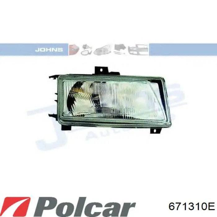 Фара ліва FP6607R1E Depo/Loro/Abakus
