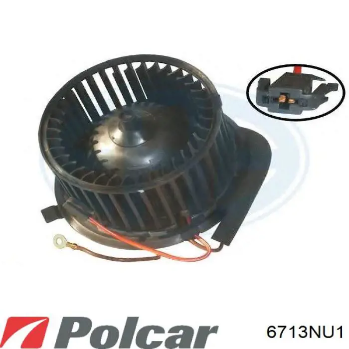 Вентилятора пічки 6713NU1 Polcar