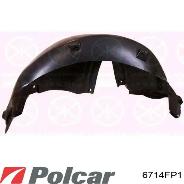 Купити 6910FP5Q Polcar Підкрилок передній правий