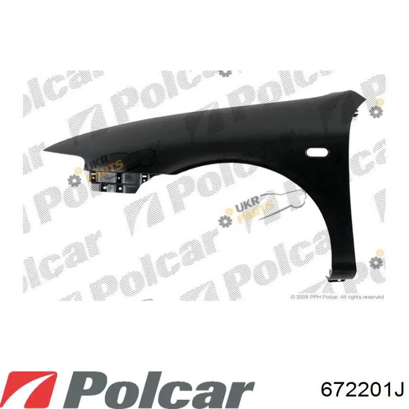 Ліве переднє крило Signeda PST10016AL ціна, від 212.26 USD
