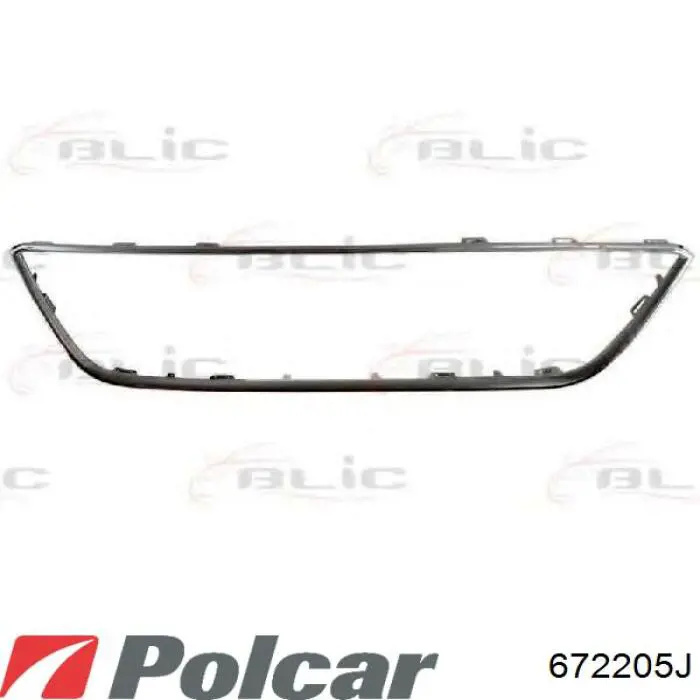 Решітка радіатора 672205J Polcar