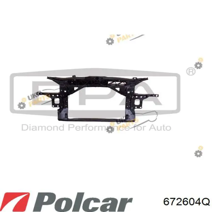 Рамка радіатора 672604Q Polcar