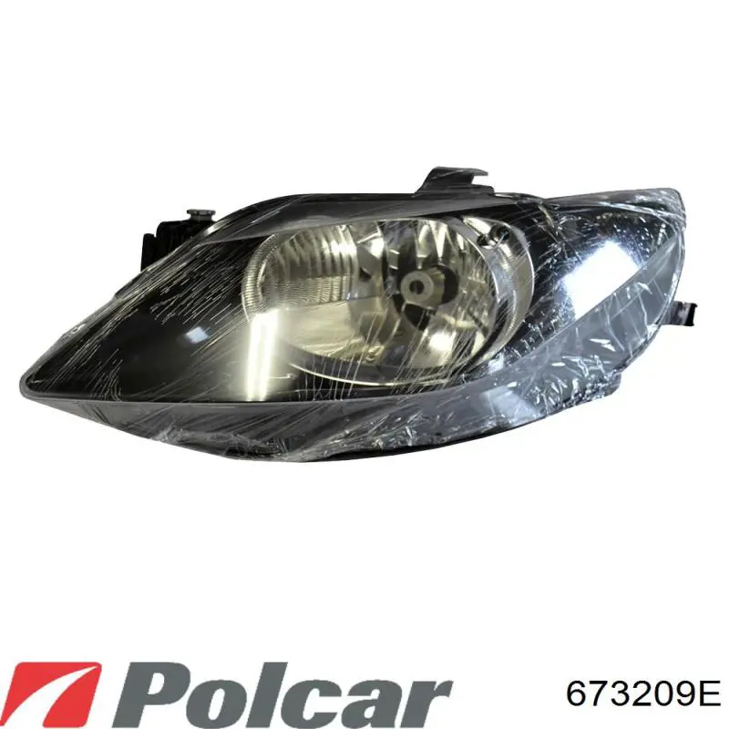 673209E Polcar Фара дальнього світла в зборі