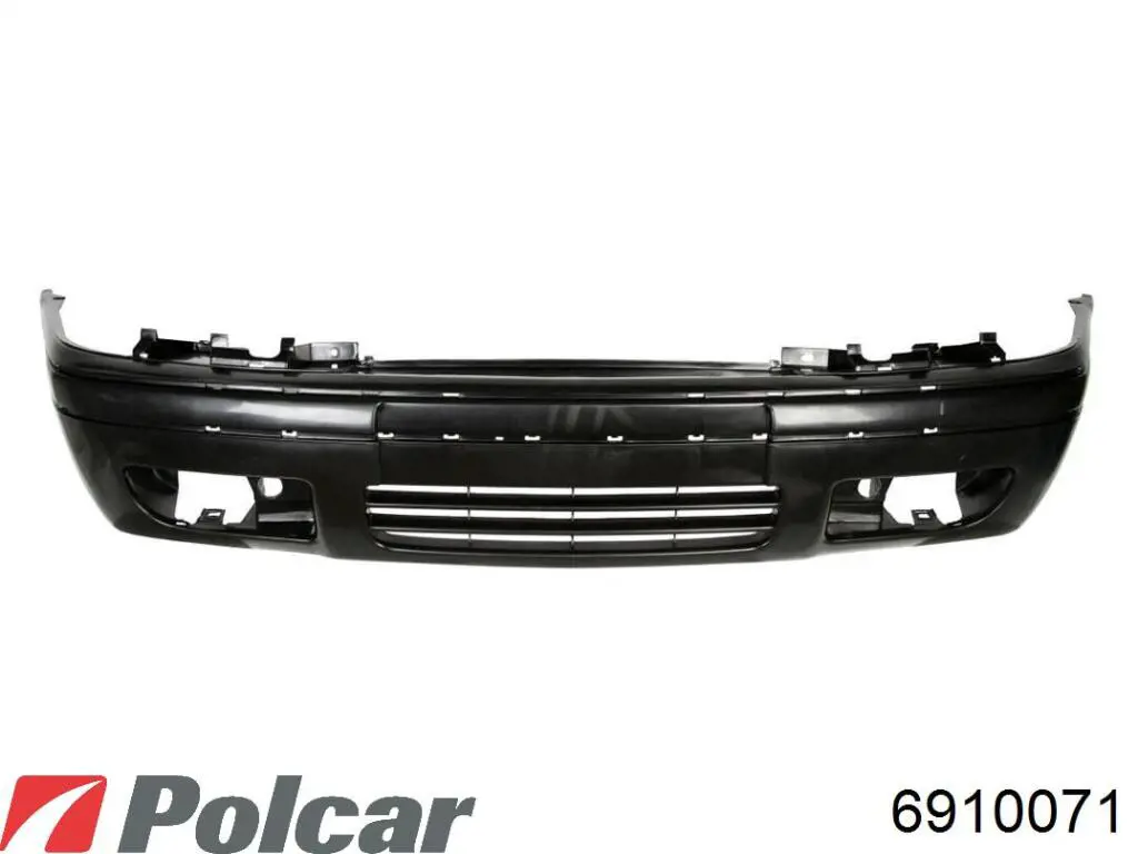6910071 Polcar Бампер передній в зборі
