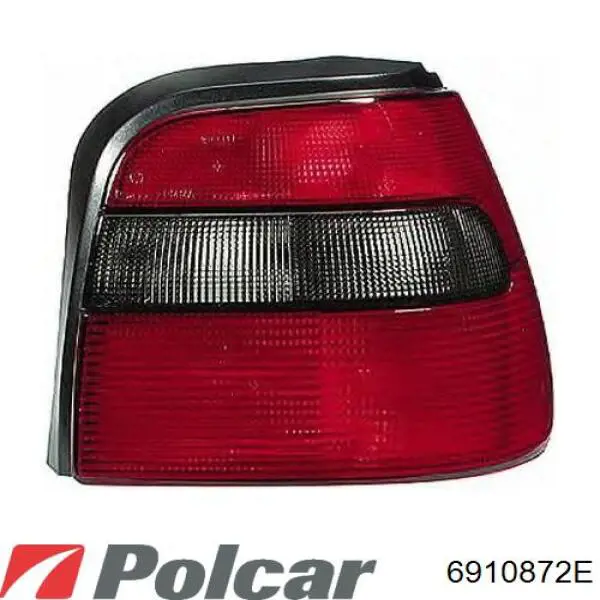 Ліхтар задній лівий Polcar 6910872E ціна, від 26.47 USD