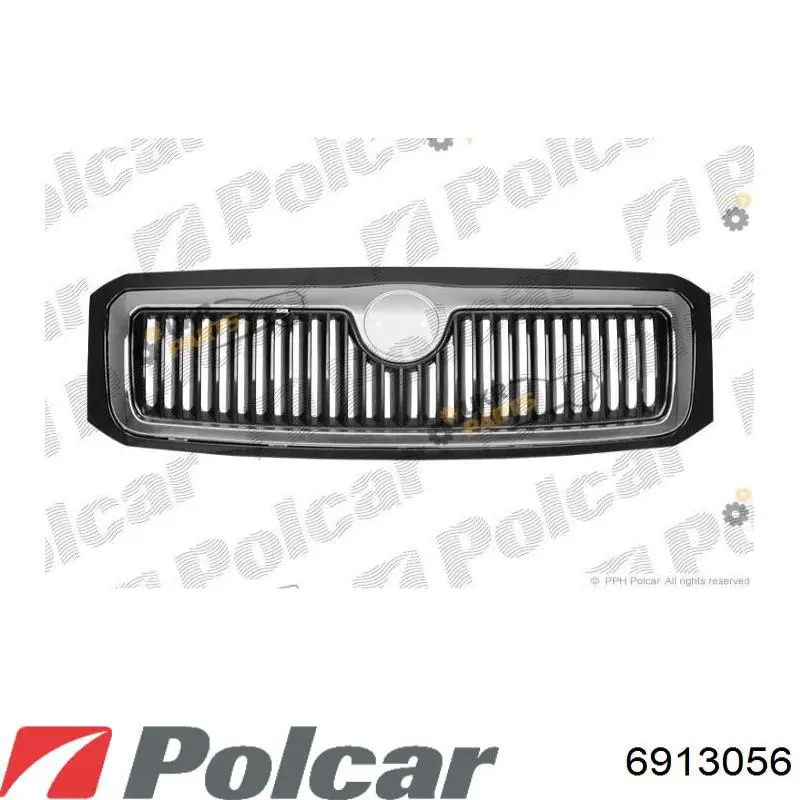 Решітка радіатора 69130504 Polcar