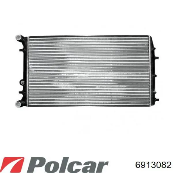 6913082 Polcar Радіатор охолодження двигуна