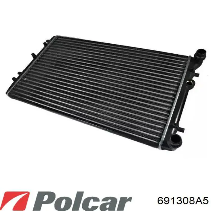 Радіатор основний Polcar 691308A5 ціна, від 37.77 USD