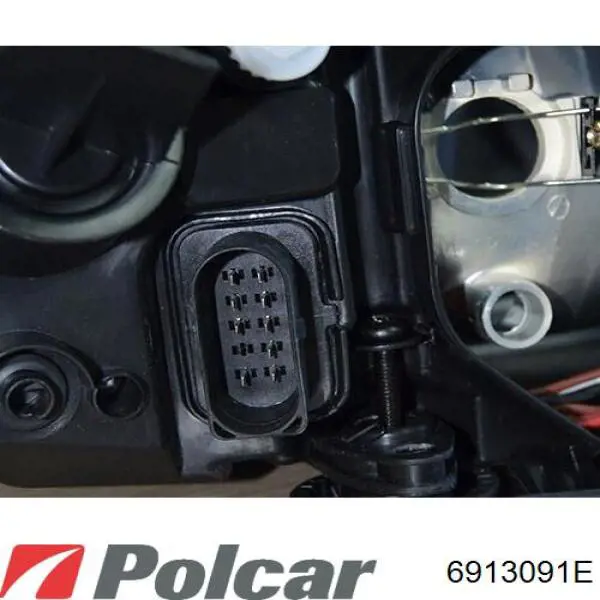 Фара ліва 6913091E Polcar