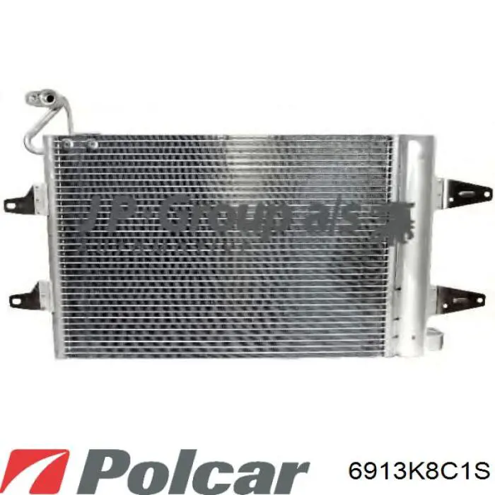 6913K8C1S Polcar радіатор кондиціонера