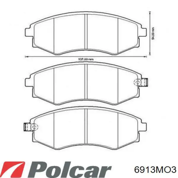 Піддон двигуна Polcar 6913MO3 ціна, від 45.04 USD