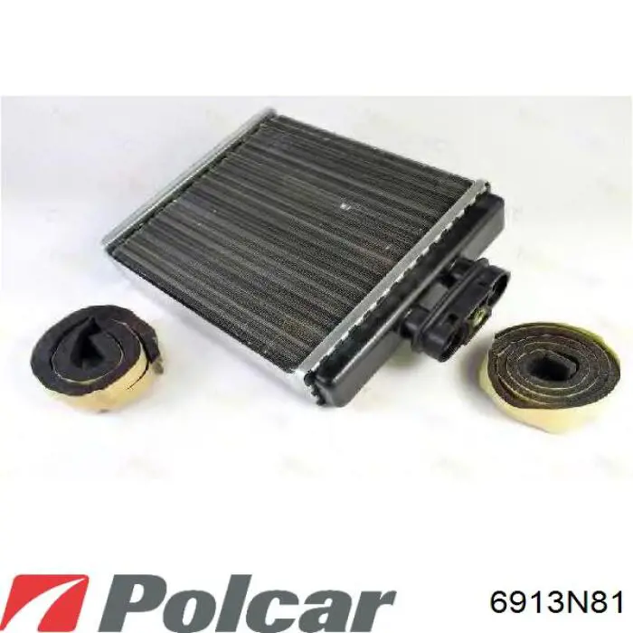 6913N81 Polcar радіатор пічки (обігрівача)