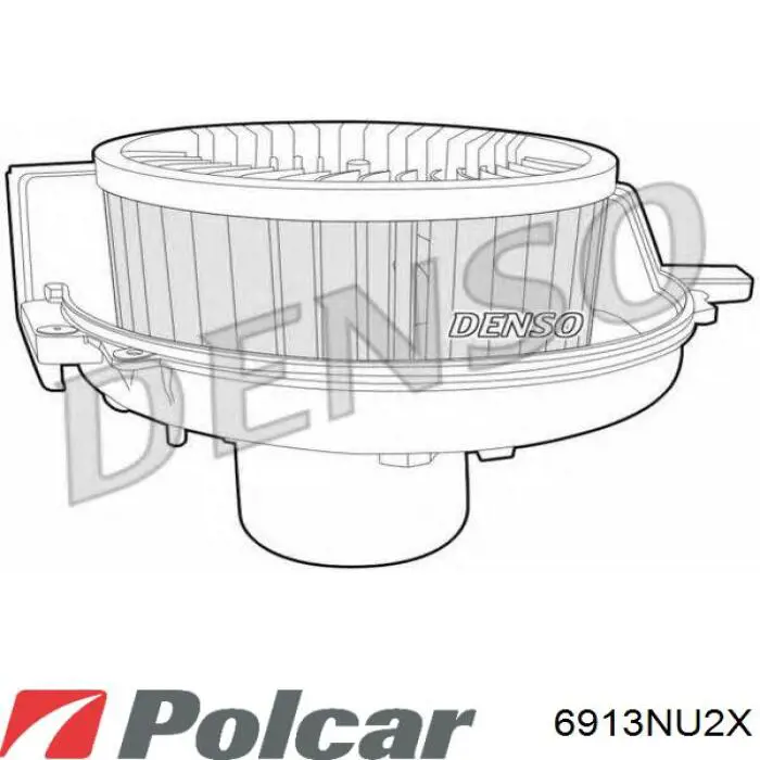 6913NU2X Polcar двигун вентилятора пічки (обігрівача салону)