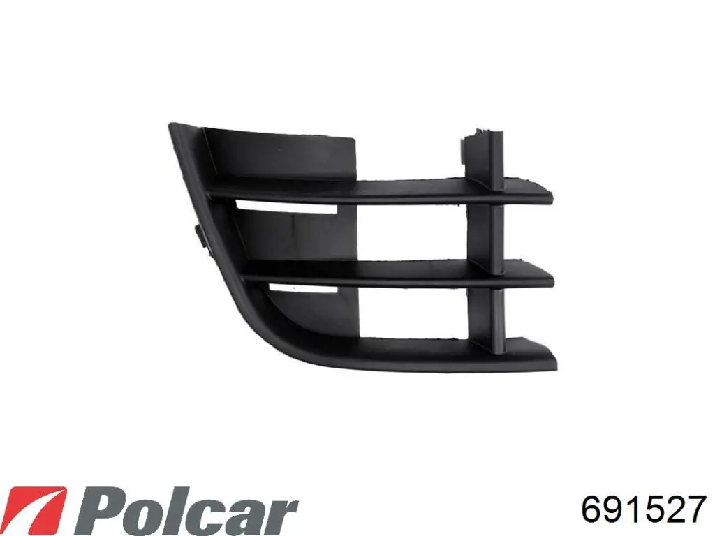 Решітка переднього бампера, центральна Polcar 691527 ціна, від 7.86 USD
