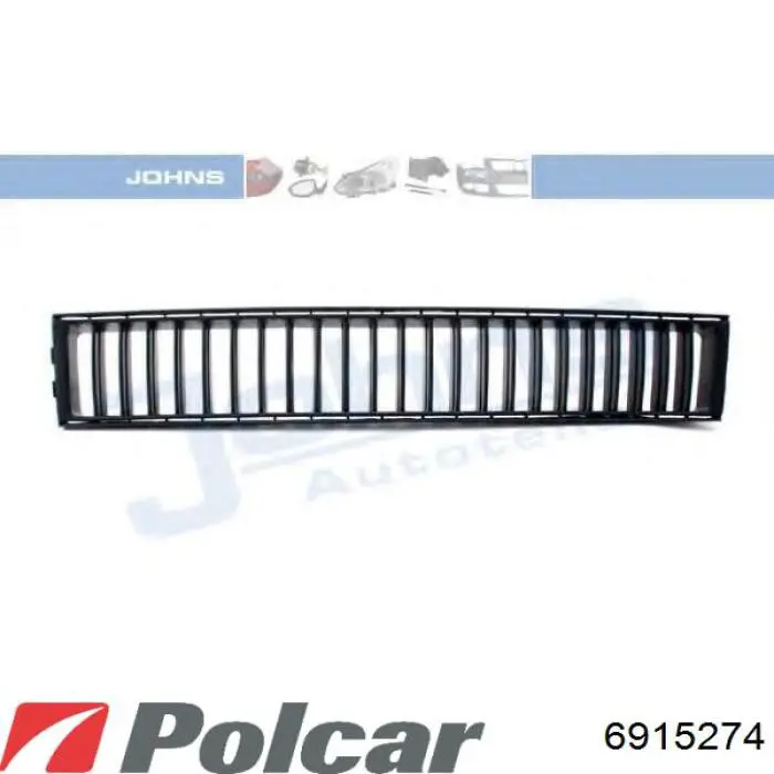 Заглушка протитуманки передньої правої Polcar 6915274 ціна, від 4.06 USD