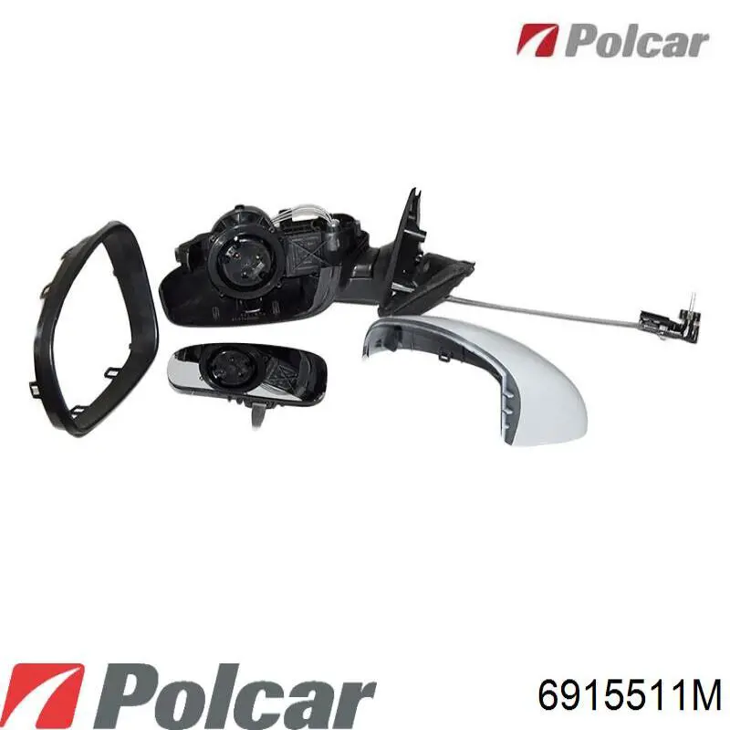 Ліве бічне дзеркало Signeda VSDM1009ML ціна, від 43.80 USD