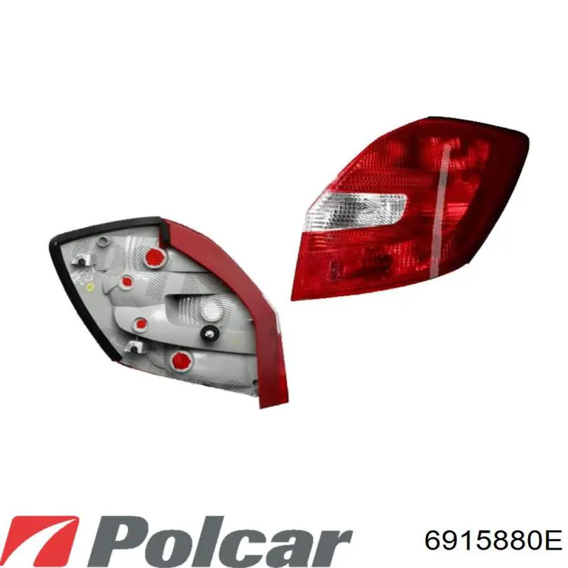 Задня права фара 6915880E Polcar