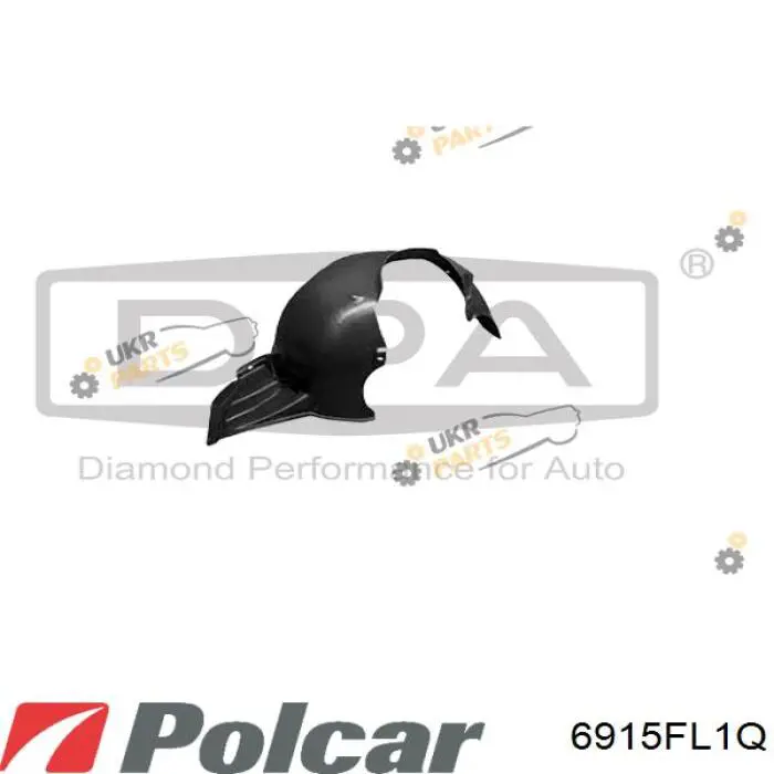 Купити 6915FL1Q Polcar Підкрилок передній лівий