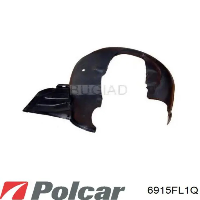 Підкрилок переднього крила, лівий Polcar 6915FL1Q ціна, від 17.48 USD