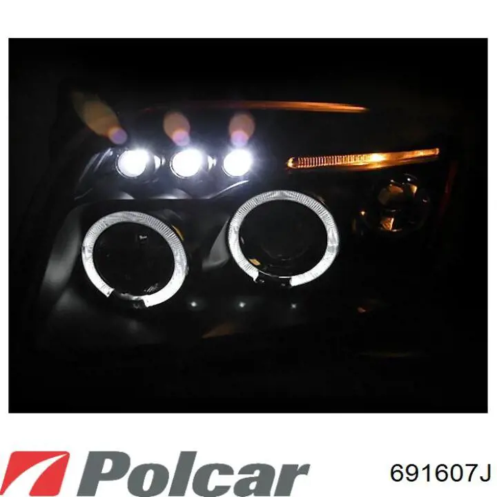 691607J Polcar Бампер передній в зборі