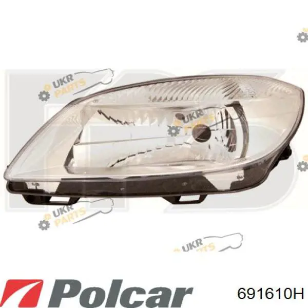 Фара правая AND 30941028 ціна, від 102.58 USD