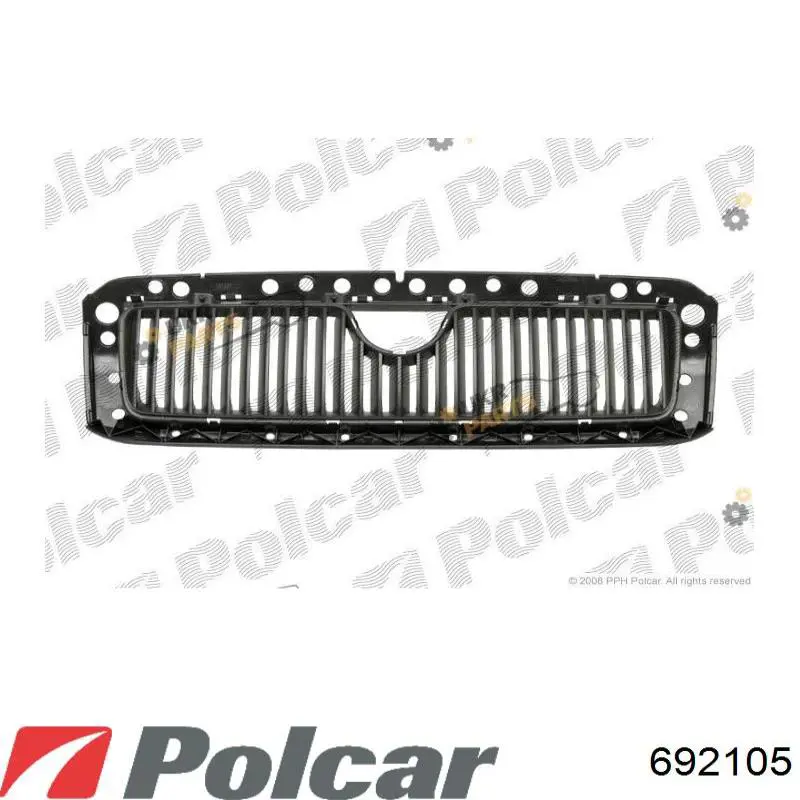 692105 Polcar Решітка радіатора