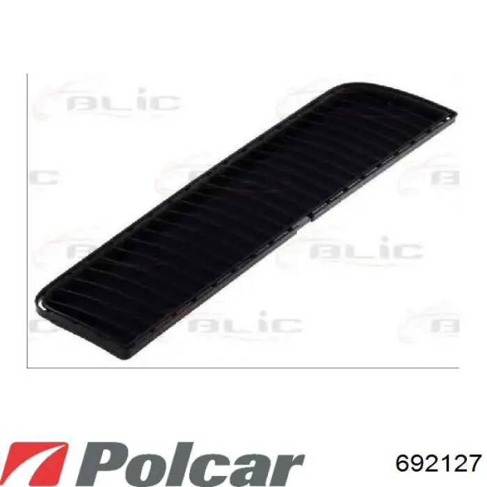 Решітка переднього бампера, центральна Polcar 692127 ціна, від 5.07 USD