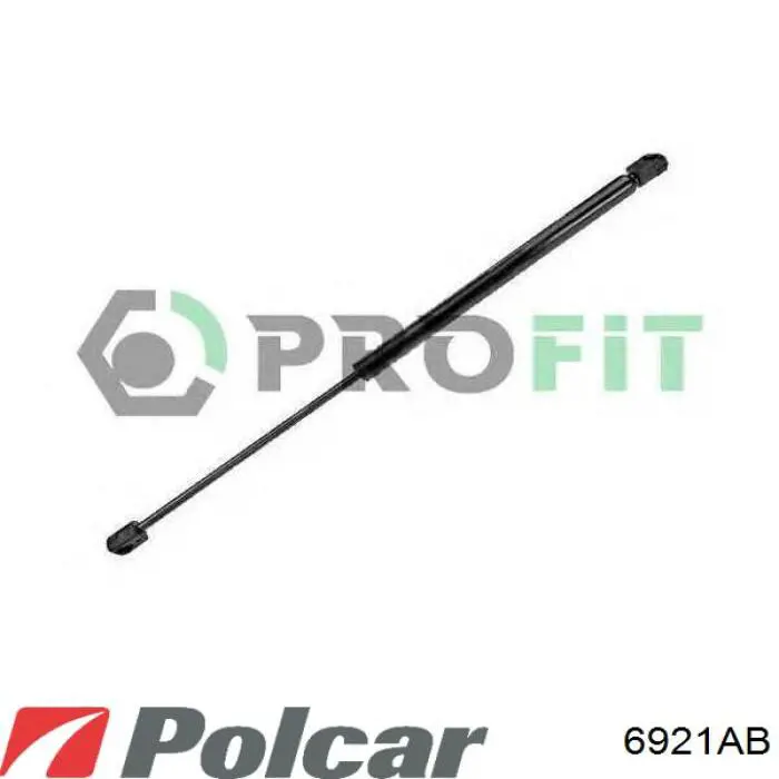 Купити 6921AB Polcar Амортизатор двері багажника