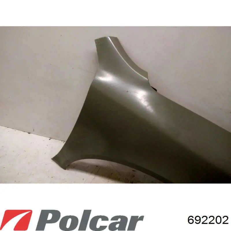 Крило переднє праве Polcar 692202 ціна, від 48.34 USD