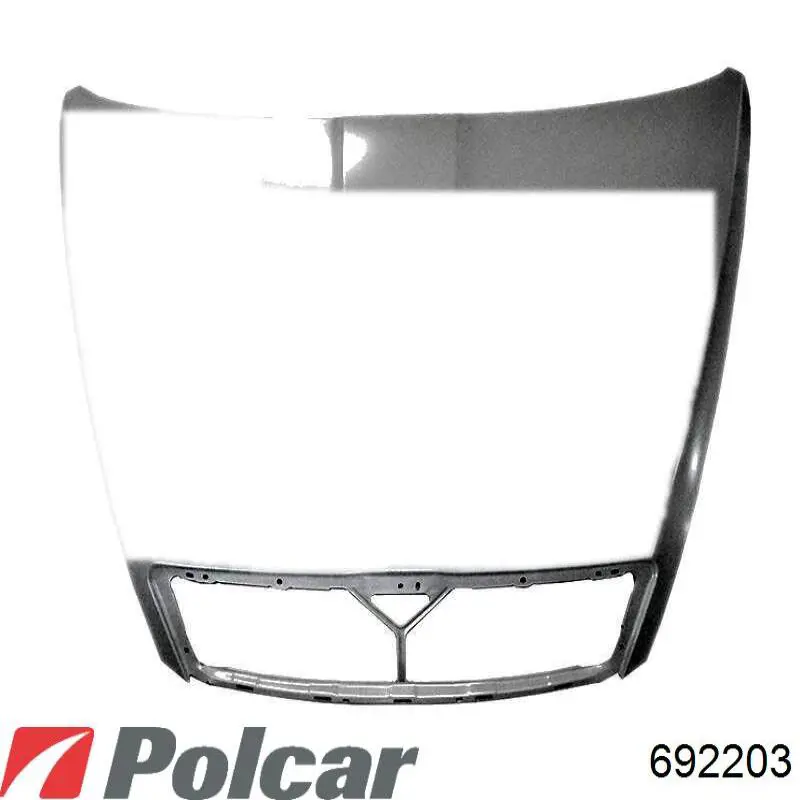 Капот Polcar 692203 ціна, від 164.31 USD
