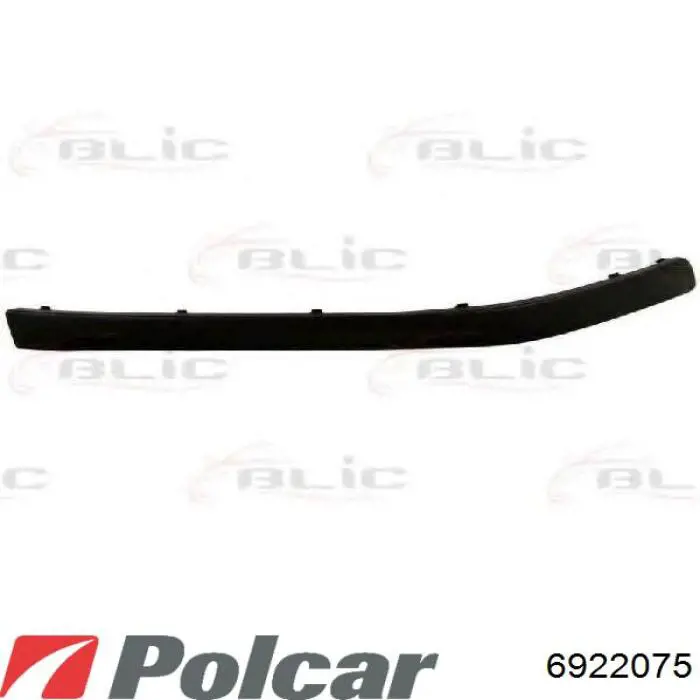 Купити 6922075 Polcar Молдинг переднього бампера, лівий