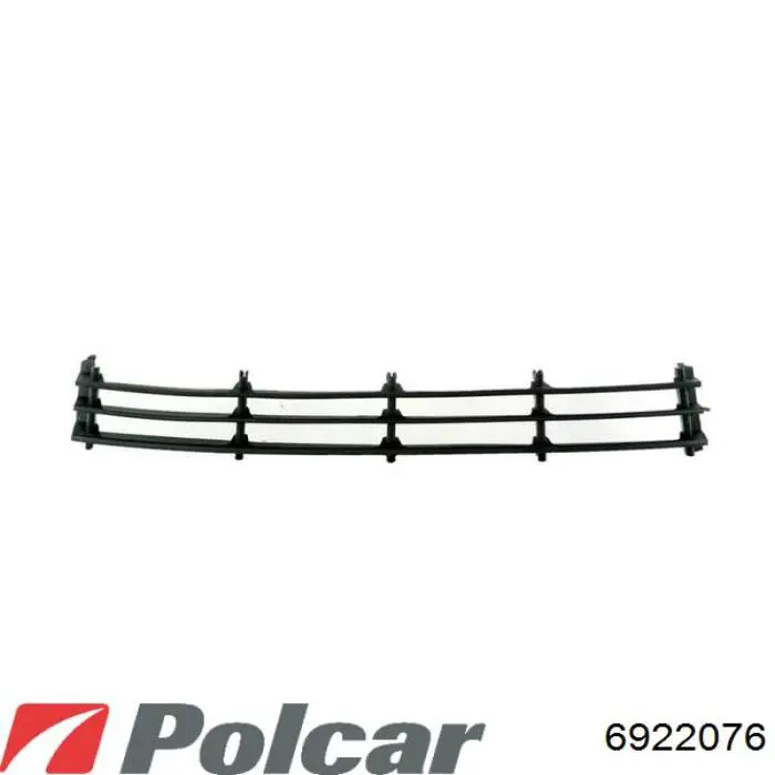 6922076 Polcar Молдинг переднього бампера, правий