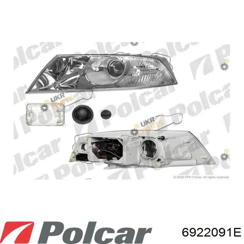 Купити FP6407R1E FPS Фара ліва передня