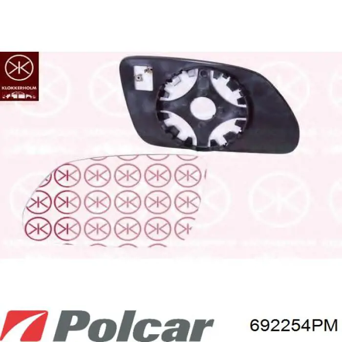 Покажчик повороту дзеркала, лівий Polcar 692254PM ціна, від 11.37 USD