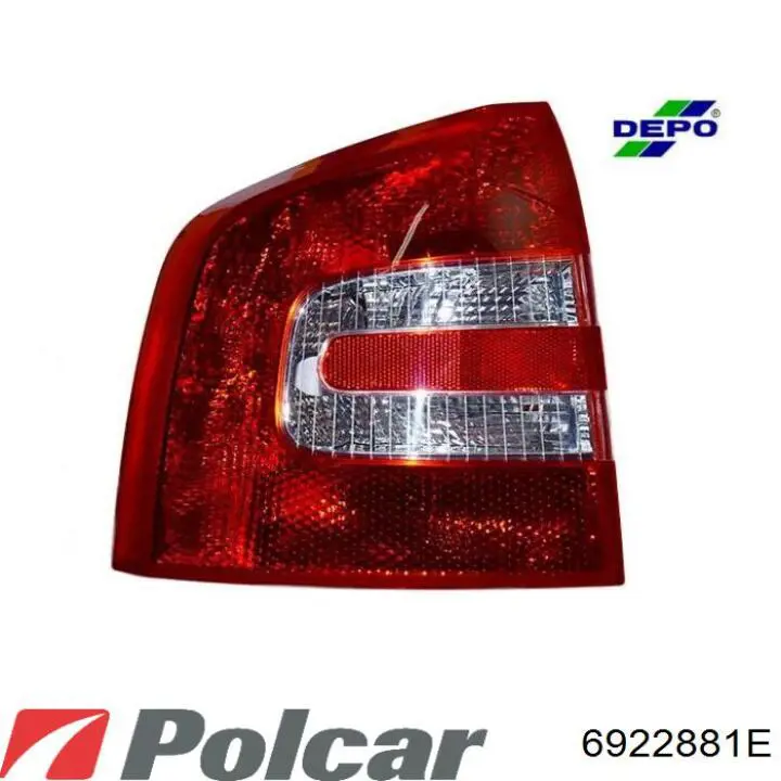 Купити FP6407F4E Depo/Loro/Abakus Задня права фара
