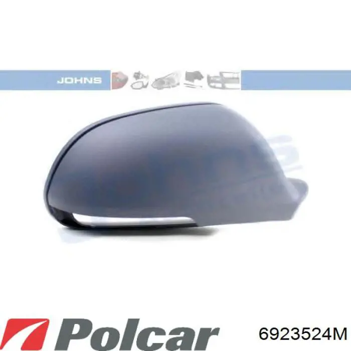 Праве бокове дзеркало Polcar 692355PM