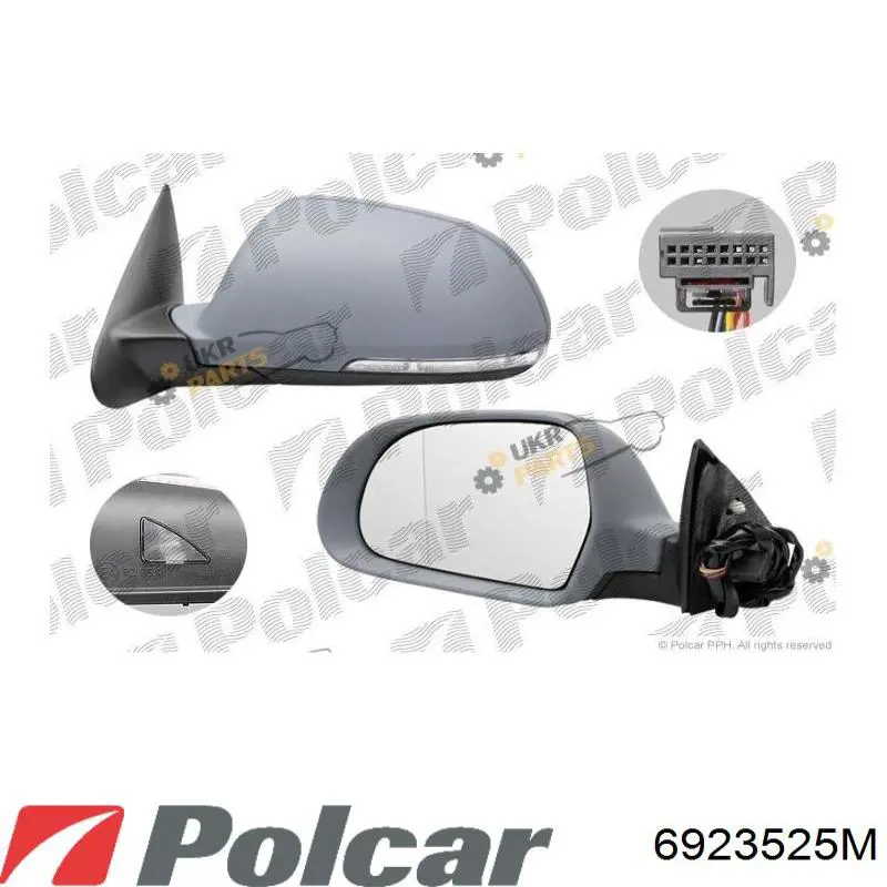 Дзеркало праве STSD26940B1 SAT