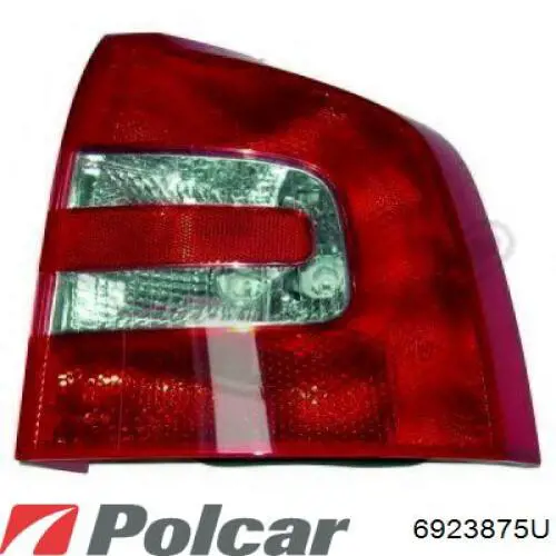 6923875U Polcar Плата заднього ліхтаря, контактна
