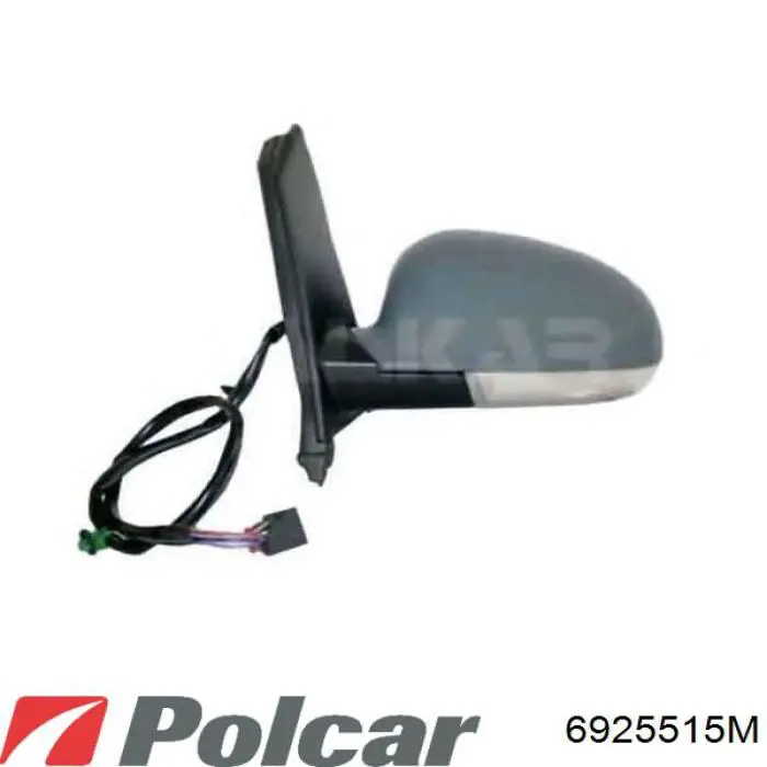 Ліве бічне дзеркало Polcar 6925515M ціна, від 78.55 USD
