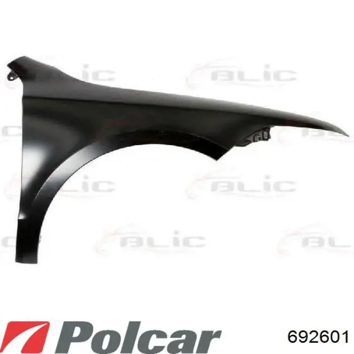 Ліве переднє крило Polcar 692601 ціна, від 92.84 USD