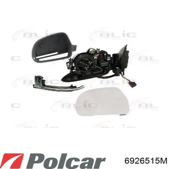 5402432002367P 4max Дзеркало заднього виду, ліве