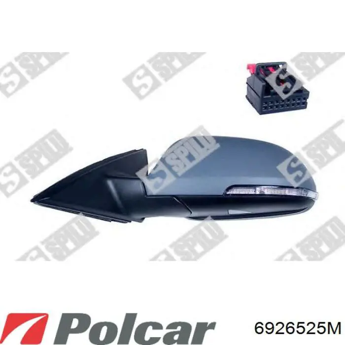Купити 6926525M Polcar Дзеркало праве