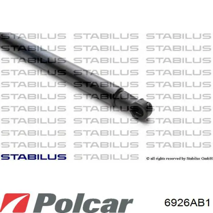 Амортизатор двері задньої Stabilus 17448 ціна, від 6.33 USD