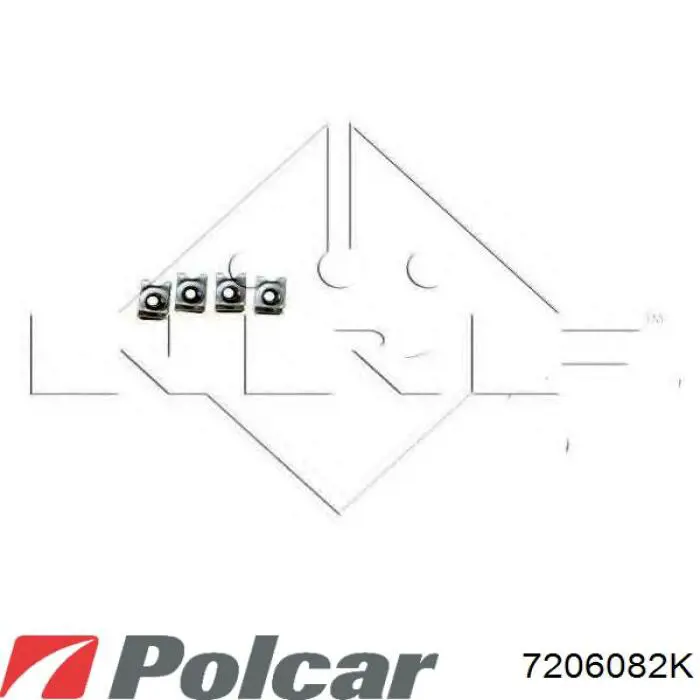 Радіатор охолодження Subaru 45199AC071