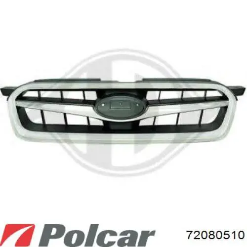72080510 Polcar Решітка радіатора