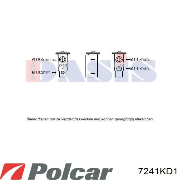 Клапан TRV, кондиціонера 73531SA000 Subaru