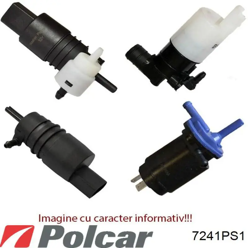 Купити 7241PS1 Polcar Мотор омивача лобового скла