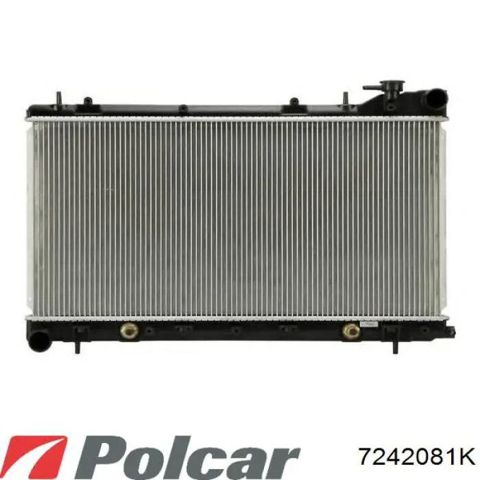 7242081K Polcar радіатор охолодження двигуна