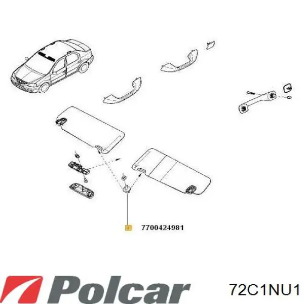 72C1NU1 Polcar Електромотор пічки