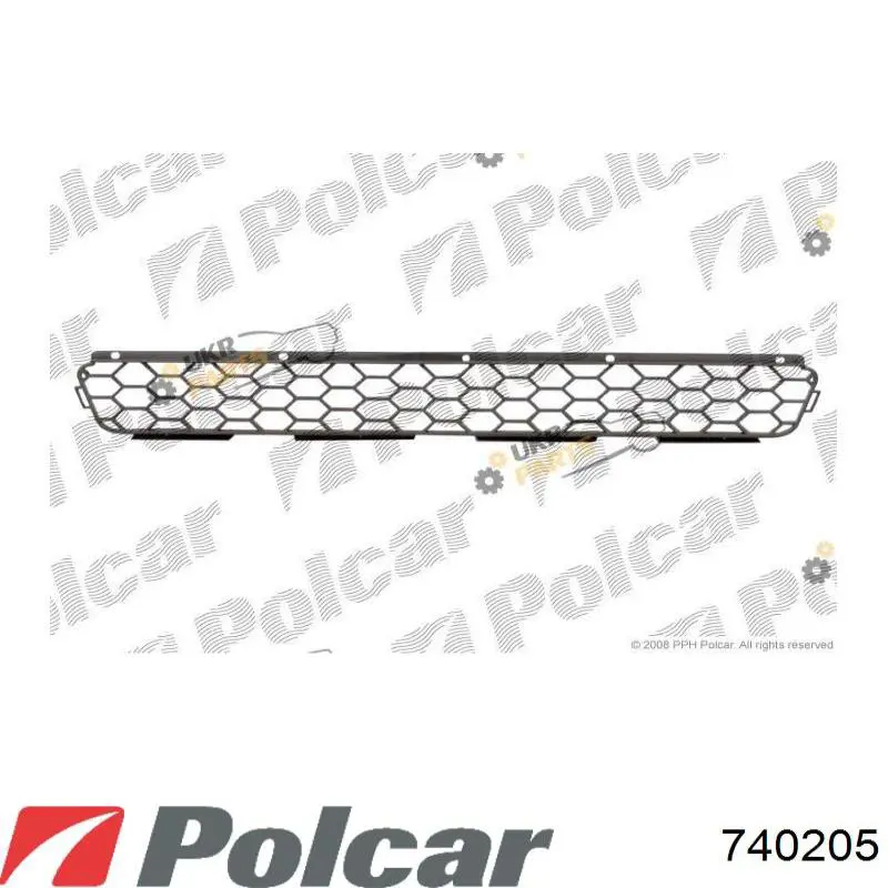 Облицювання радіатора Polcar 740205 ціна, від 9.67 USD
